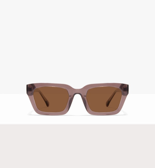 Hadley Purple Rose Prescription Sunglasses by BonLook
