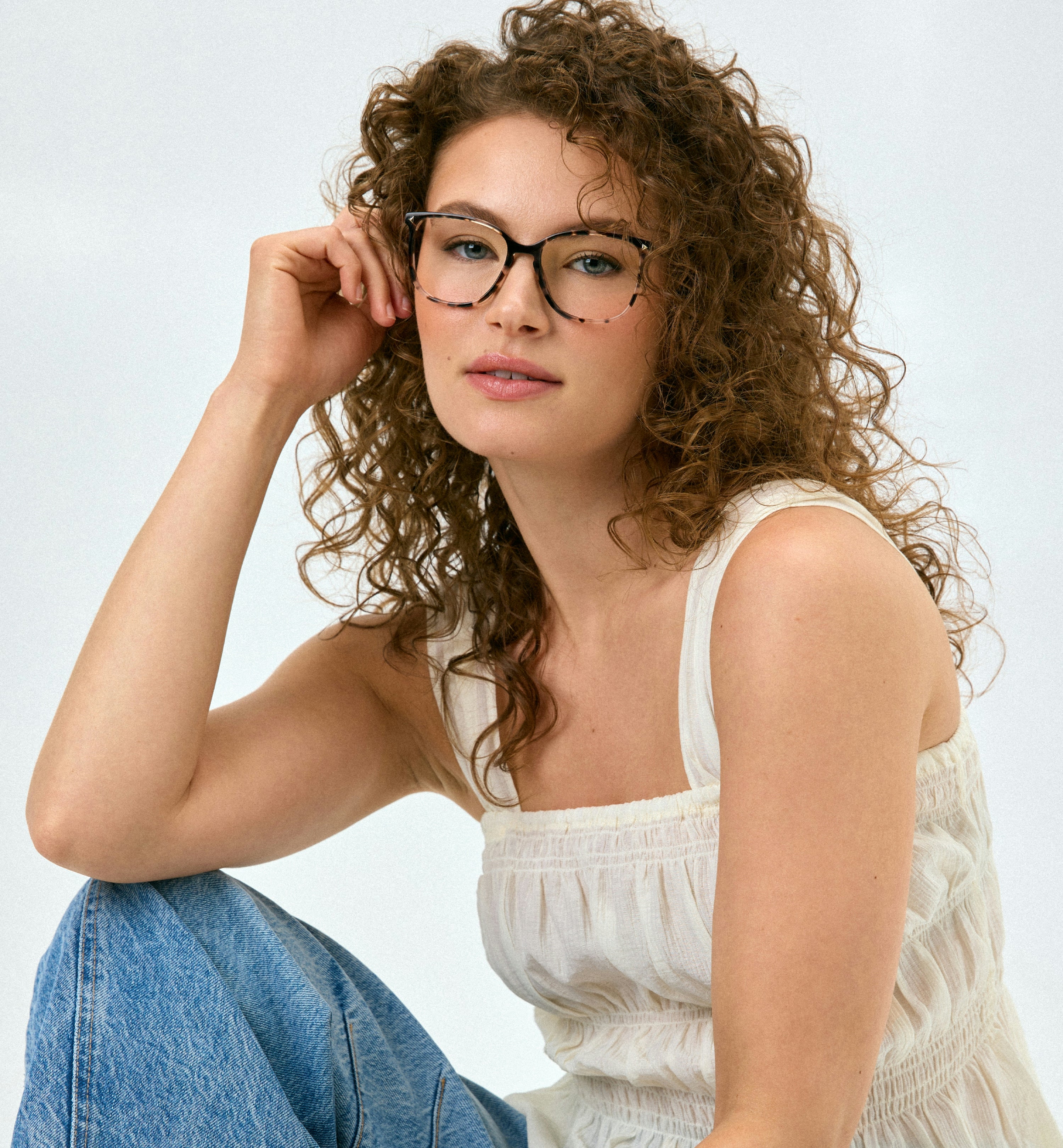 オルガノ AMBERLITE NB-2 8L Belle Amber Tort - Prescription Sunglasses by BonLook