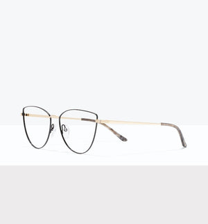 Solace Deep Gold Prescription Eyeglasses by BonLook
