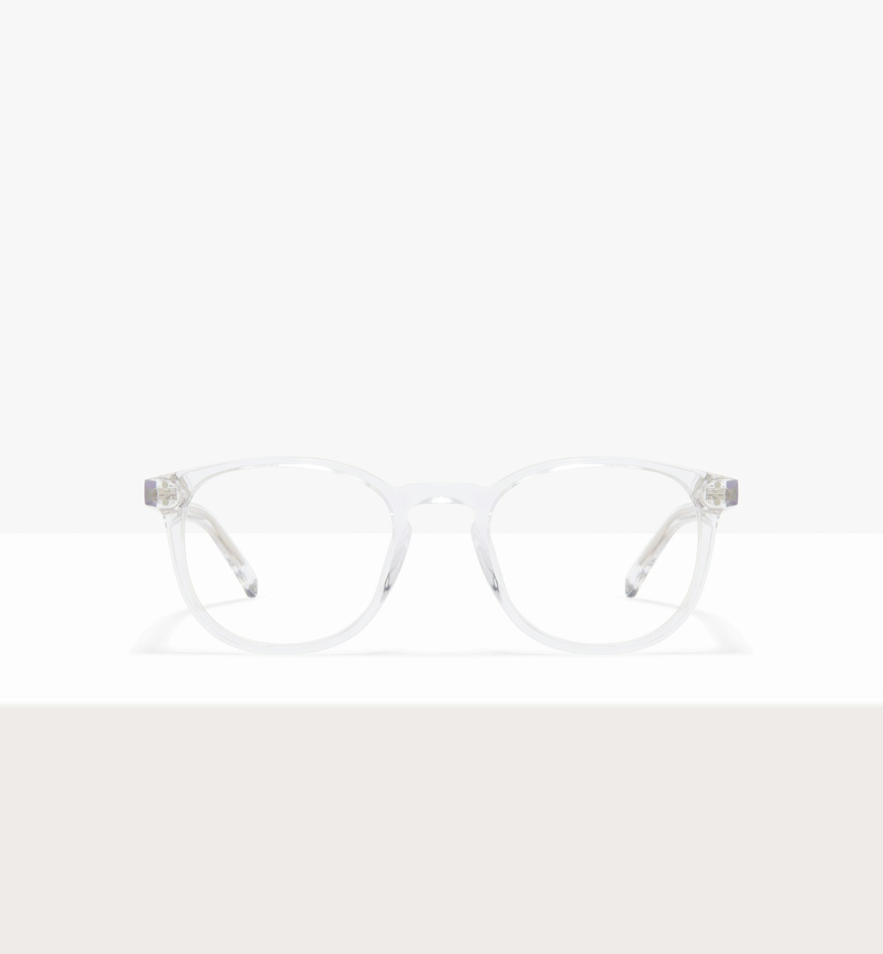 TUMULES ansdotsloevner メガネ クリア Solemn Crystal - Prescription Eyeglasses by BonLook
