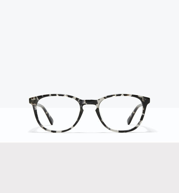 Black and white deals tortoise shell glasses
