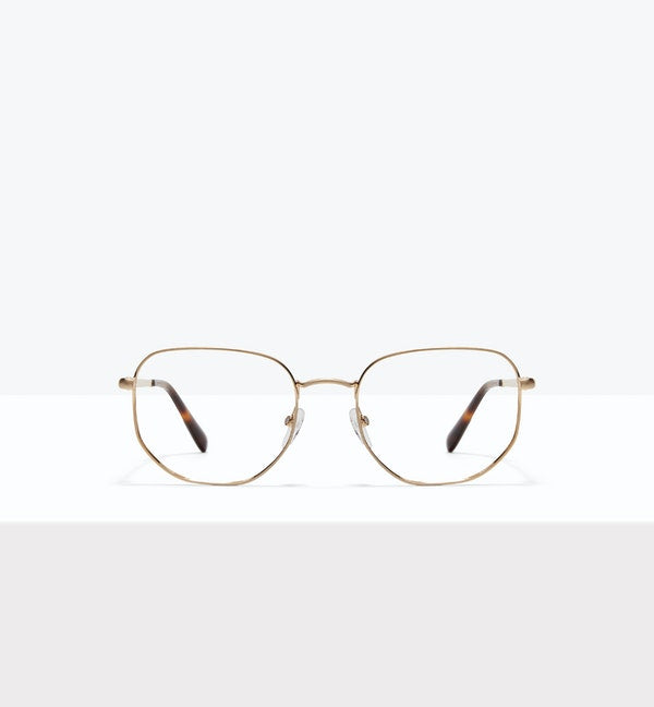 Global Eyeglasses BonLook Matte Gold 3 yes
