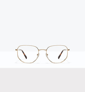 Global Eyeglasses BonLook Matte Gold 3 yes