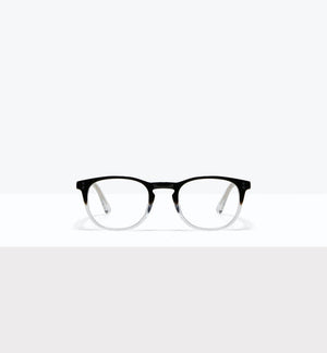 Trooper Eyeglasses BonLook Onyx Clear 3 no